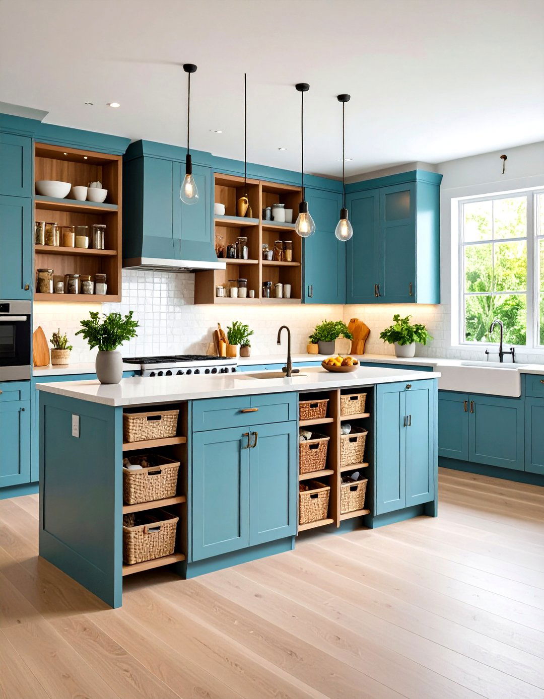 Pull Out Pantry Storage - 24 Kitchen Island Storage Ideas