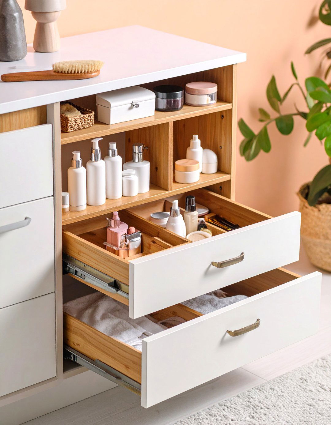Pull Out Vanity Drawer Systems - 24 vanity organization ideas