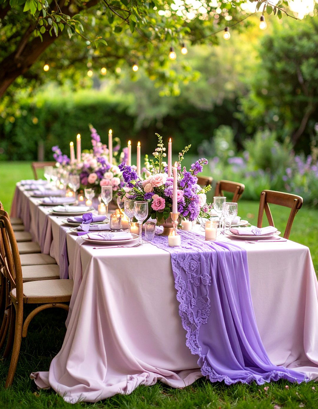 Purple and Blush Romantic Wedding - 24 Purple Wedding Theme Ideas