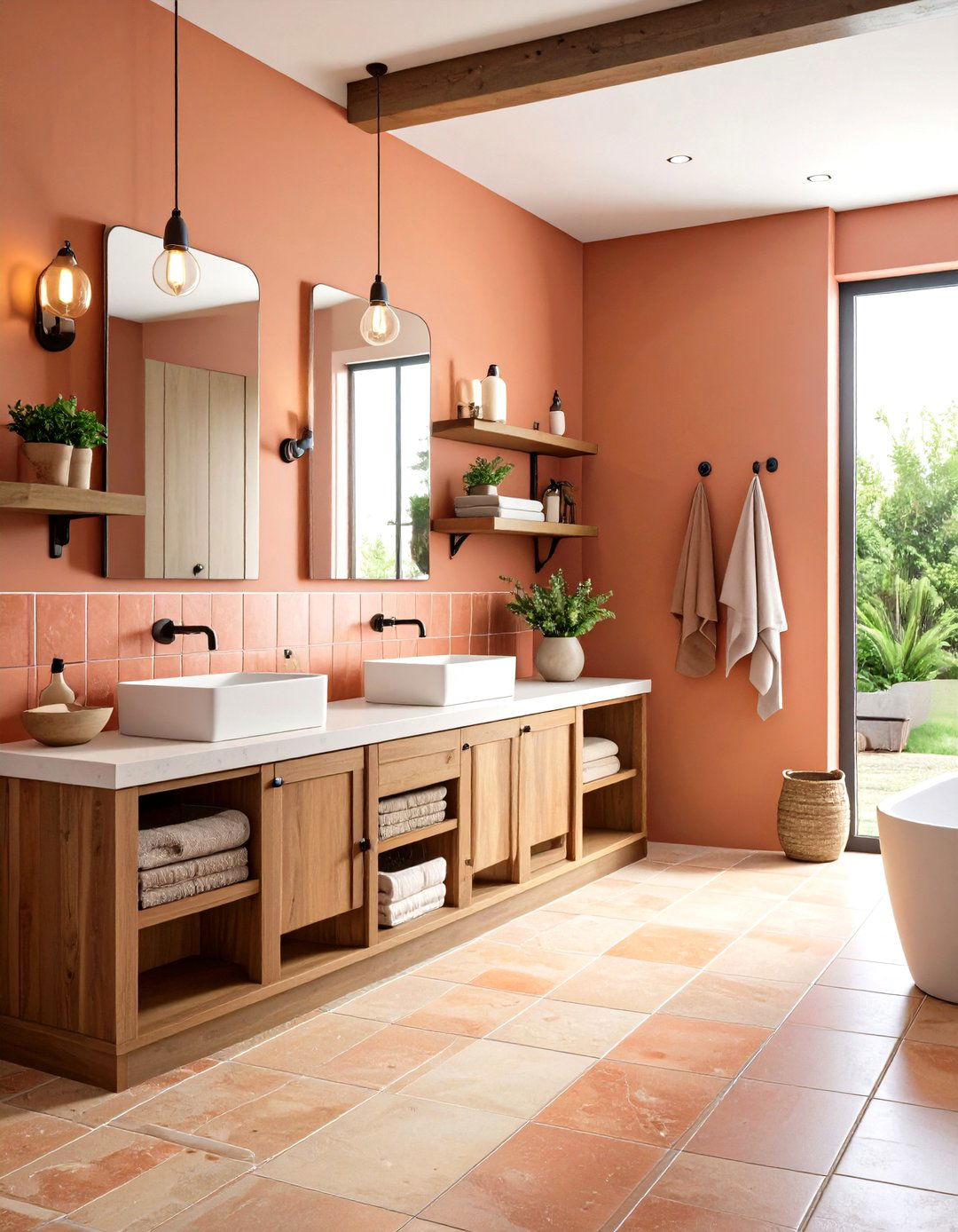 Quarry Tile Surfaces - 24 Mudroom Tile Floor Ideas