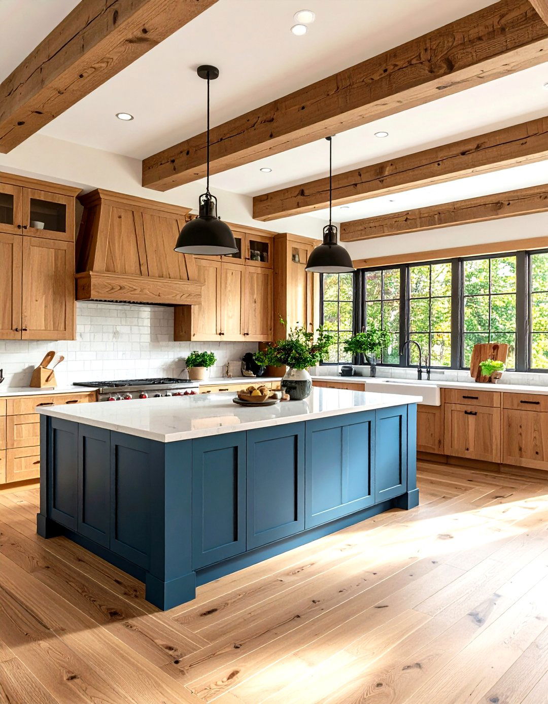 Quarter Sawn Oak Cabinet Kitchen - 24 Craftsman Kitchen Ideas