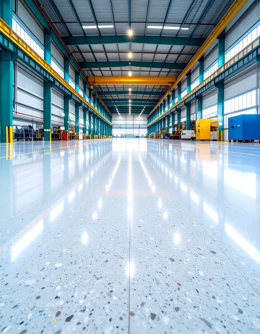 Quartz Broadcast Floors with Superior Hardness - 24 Types of Concrete Floor Finishes