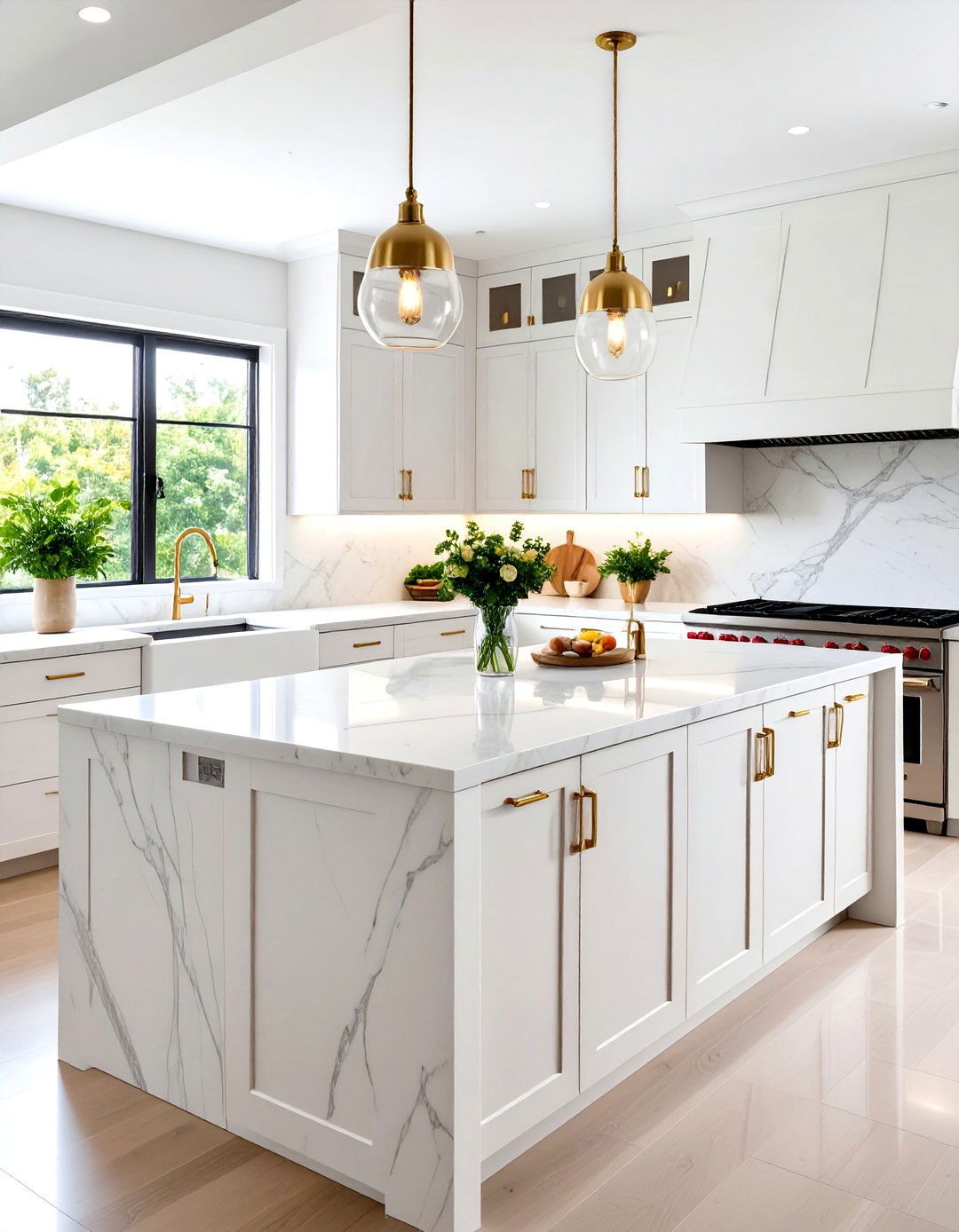 Quartz Countertop Design Options - 24 Parallel Modular Kitchen Design Ideas