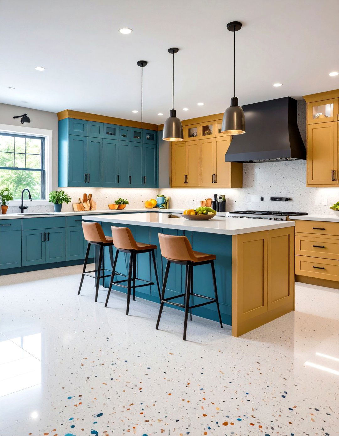 Quartz Sand Epoxy Broadcast Systems - 24 Concrete Basement Floor Ideas
