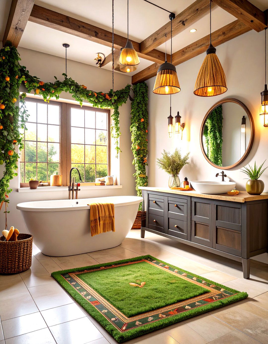 Quidditch Sports Bathroom - 24 Harry Potter Bathroom Ideas