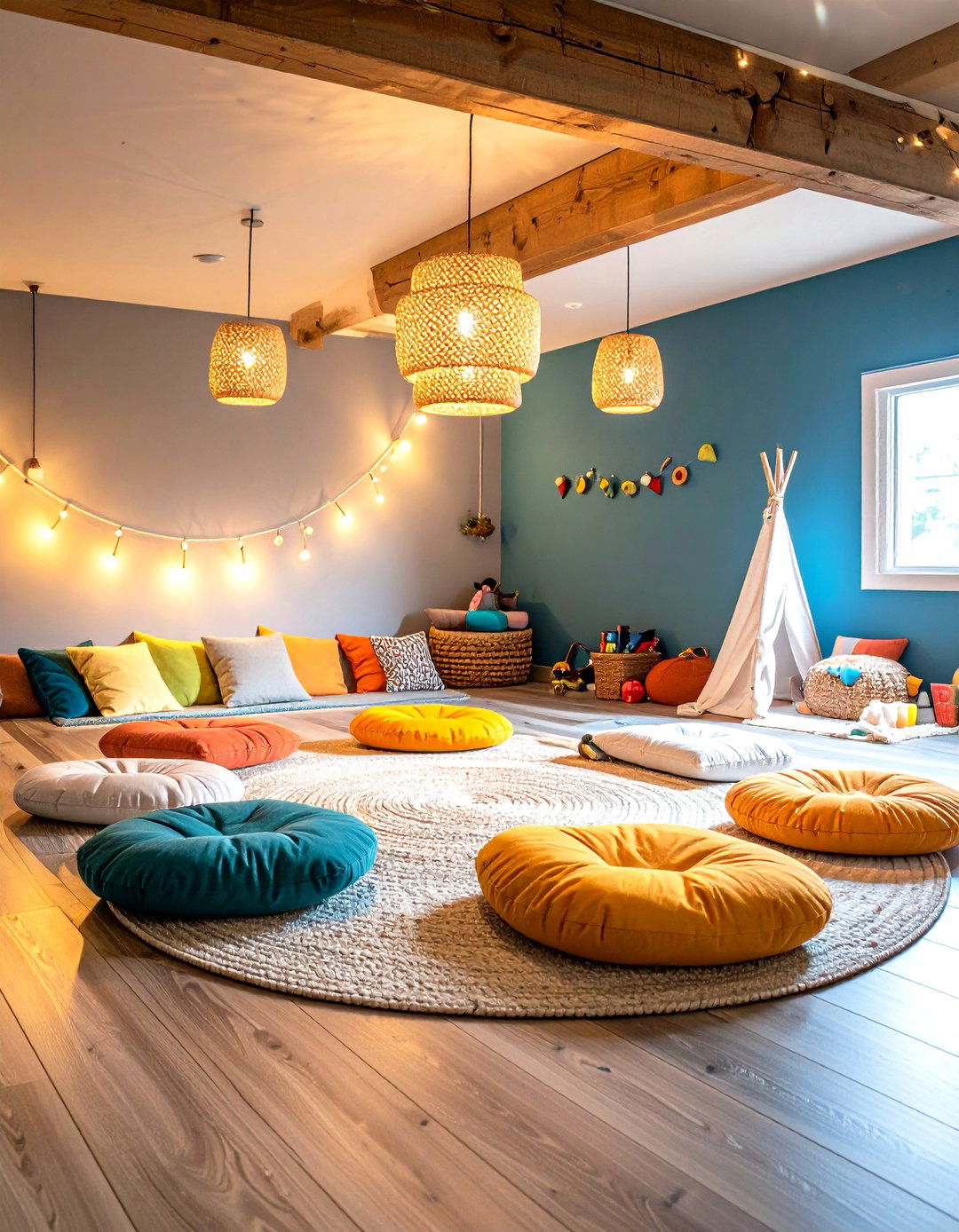 Quiet Meditation and Calm Zone - 24 Basement Playroom Ideas