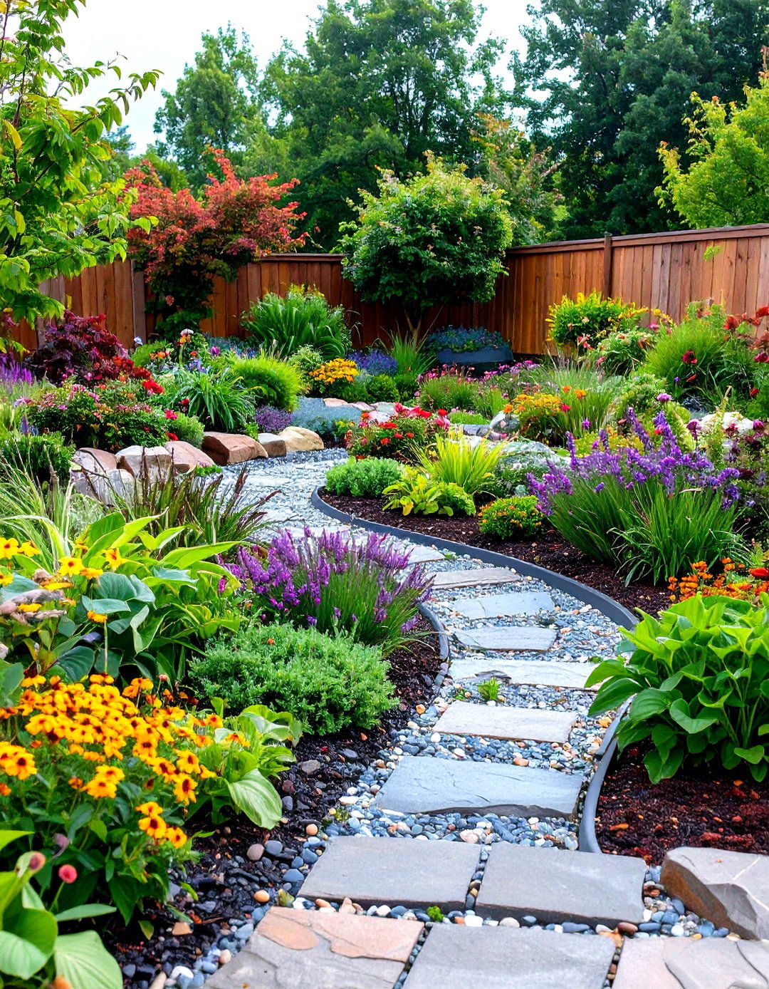 Rain Garden Design - 24 Garden Ideas