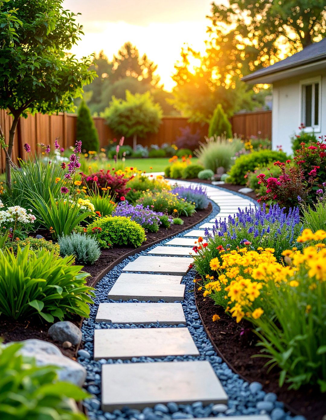 Rain Garden Water Collection System - 24 Backyard Ideas on a Budget