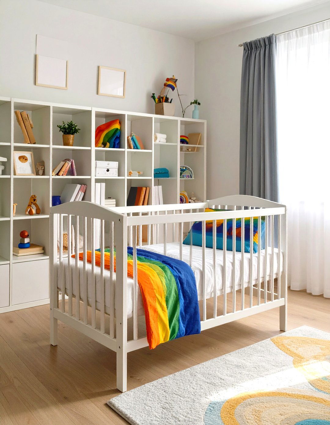 Rainbow Bedding Collections - 24 Rainbow Nursery Ideas