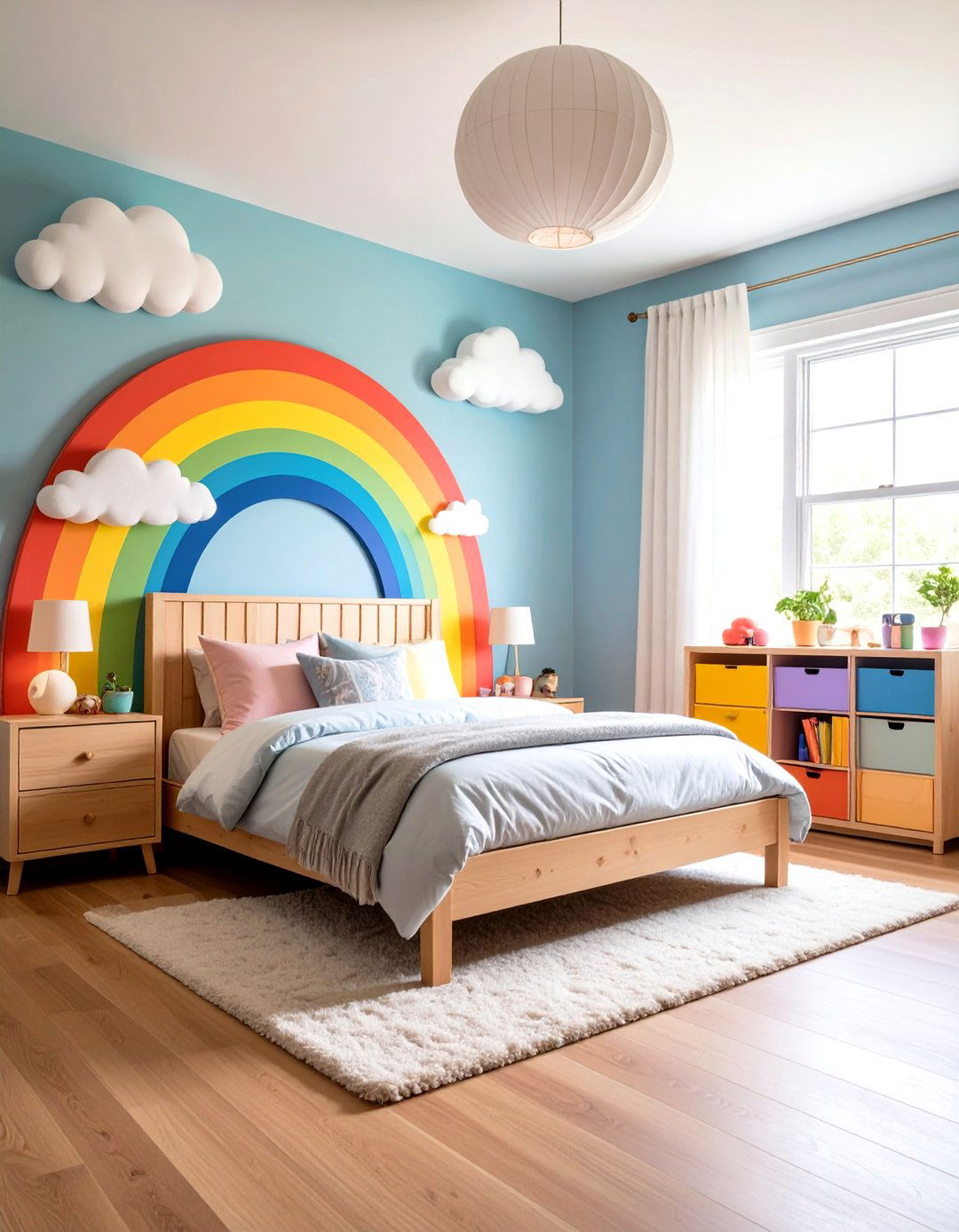Rainbow Bright Color Therapy Room - 24 Toddler Room Ideas