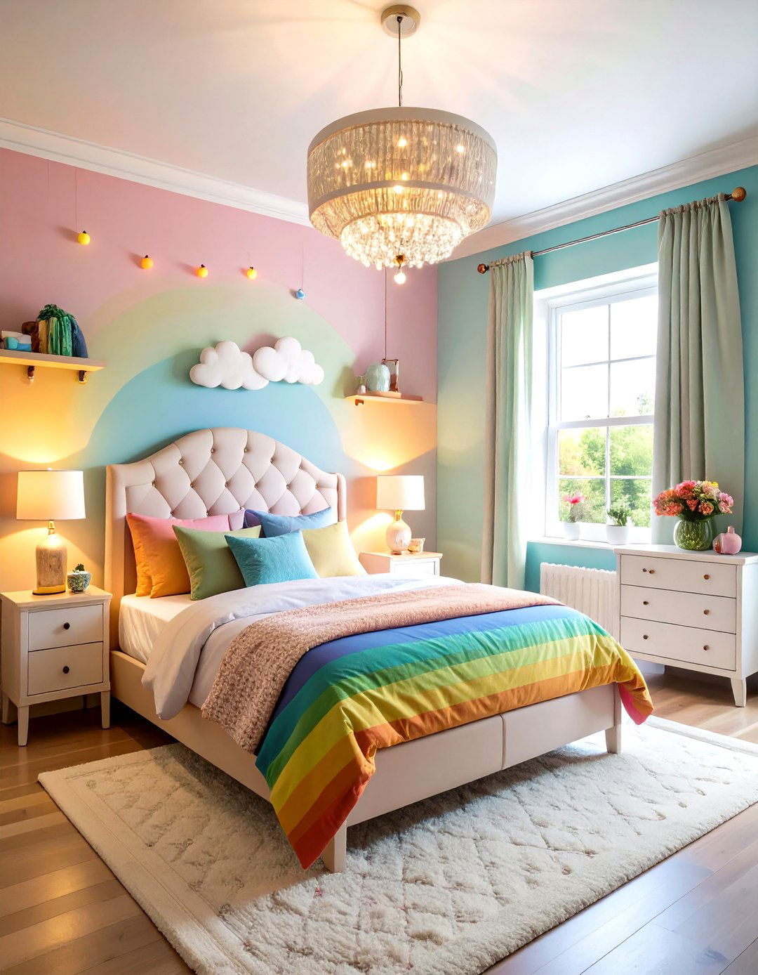 Rainbow Fairy Kingdom Chamber - 24 Fairy-themed Bedroom Ideas