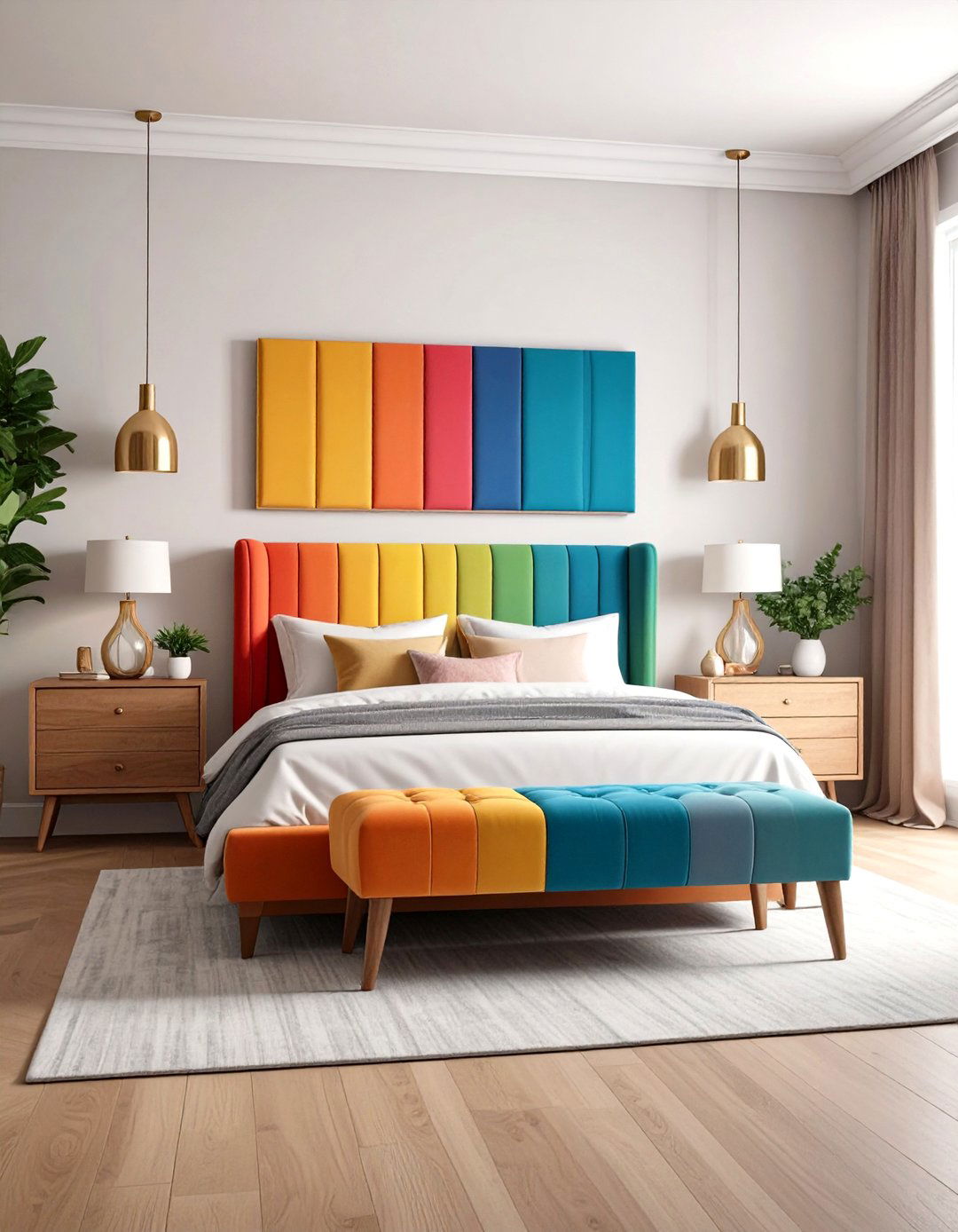 Rainbow Furniture Collection - 24 Rainbow Bedroom Ideas