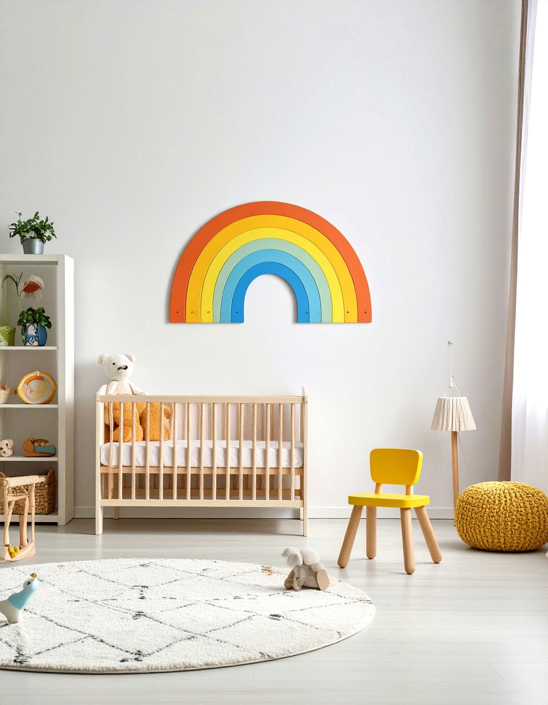 Rainbow Growth Charts - 24 Rainbow Nursery Ideas