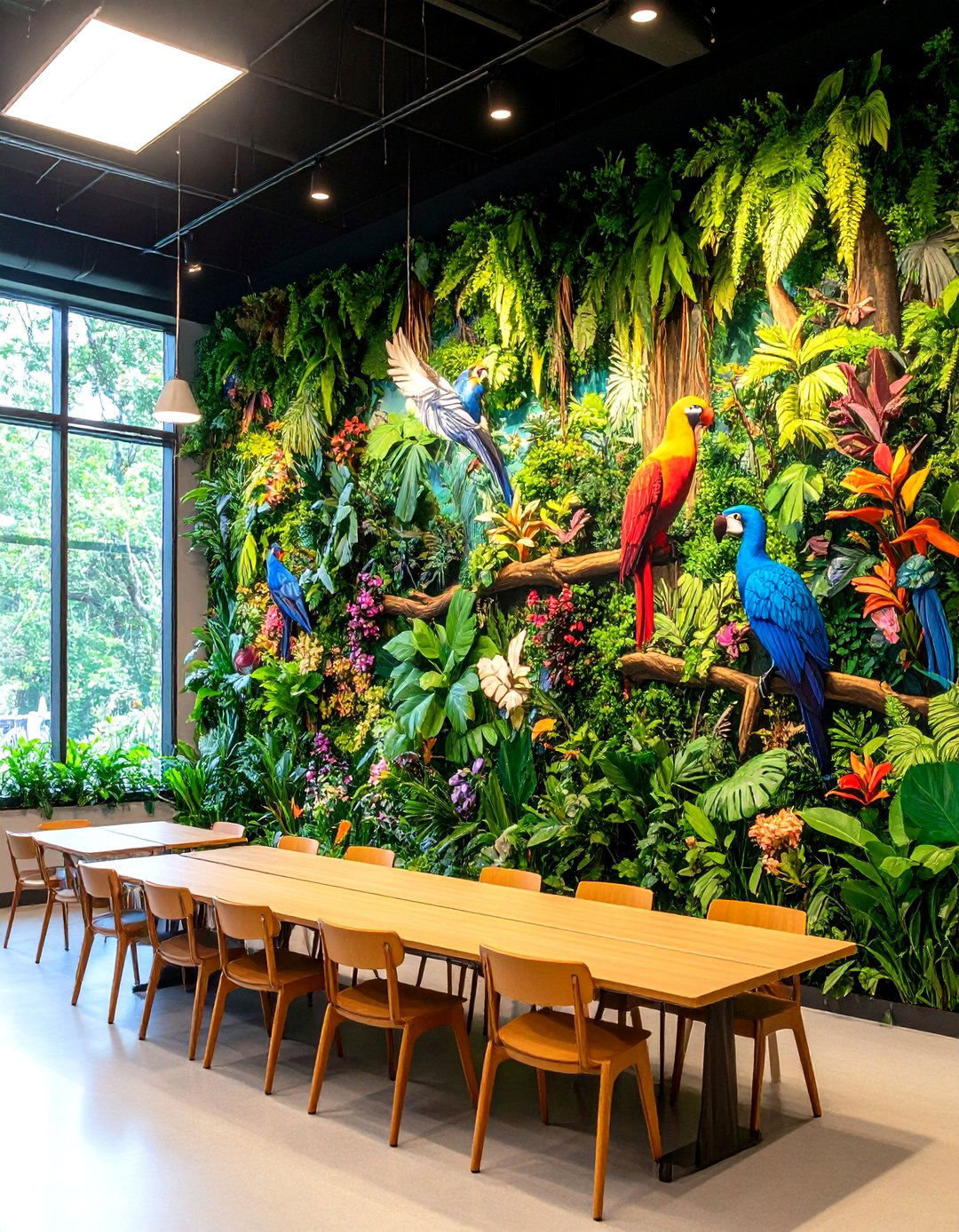 Rainforest Ecosystem Environment - 24 School Mural Ideas
