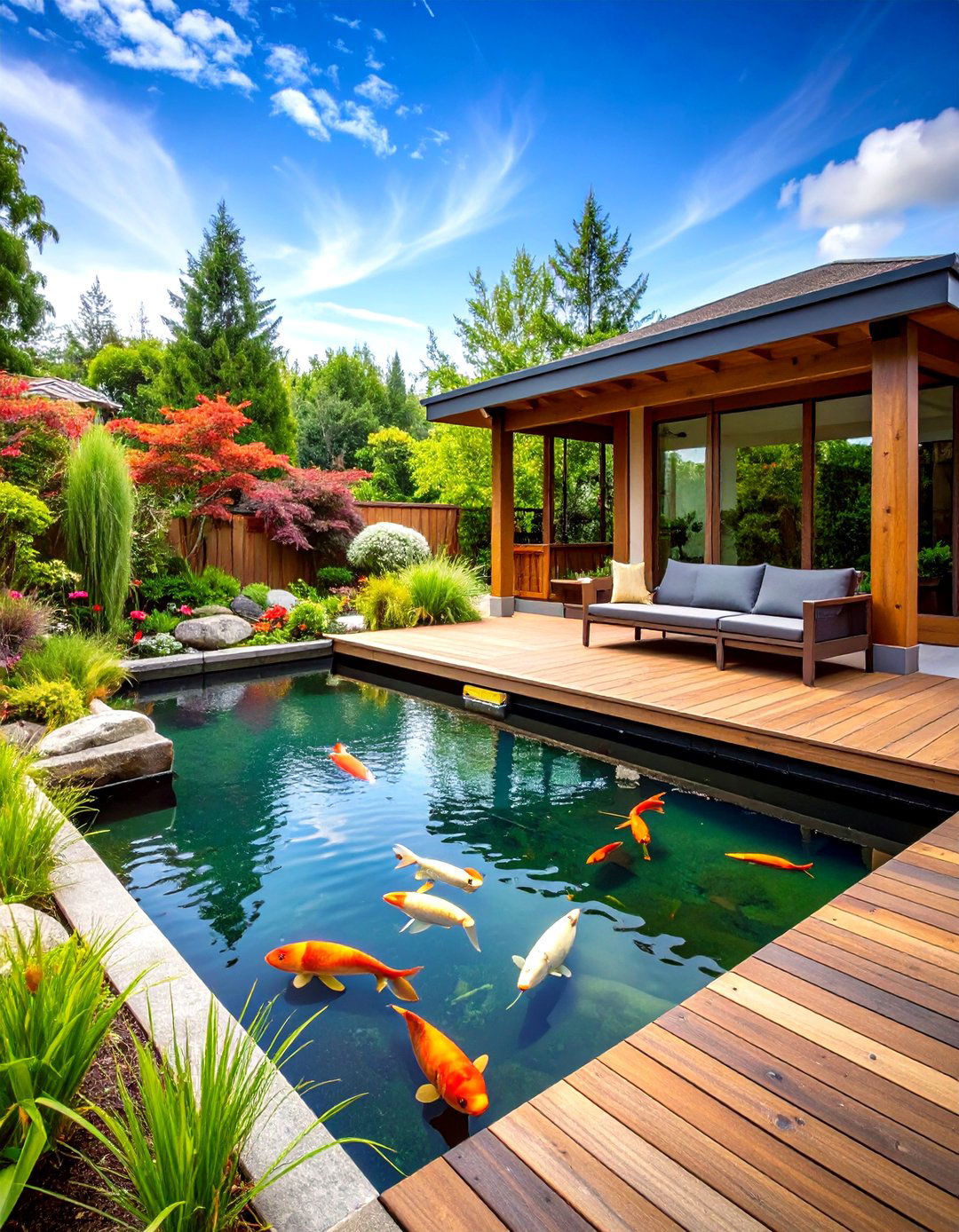 Raised Above Ground Pond - 24 Fish Pond Ideas