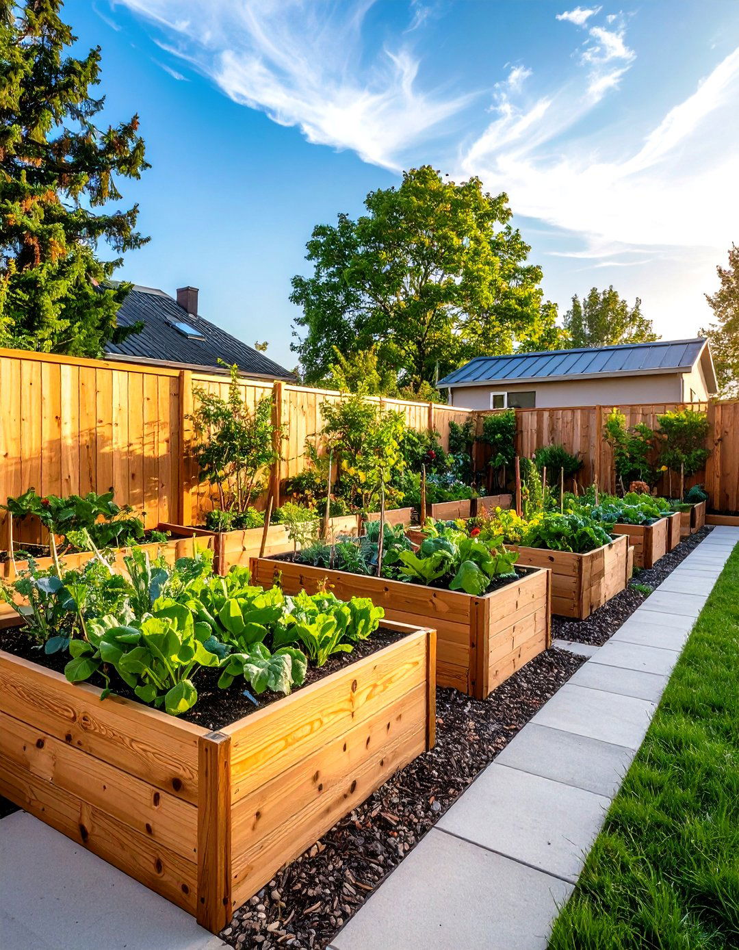 Raised Bed Enclosed Garden - 24 Enclosed Garden Ideas