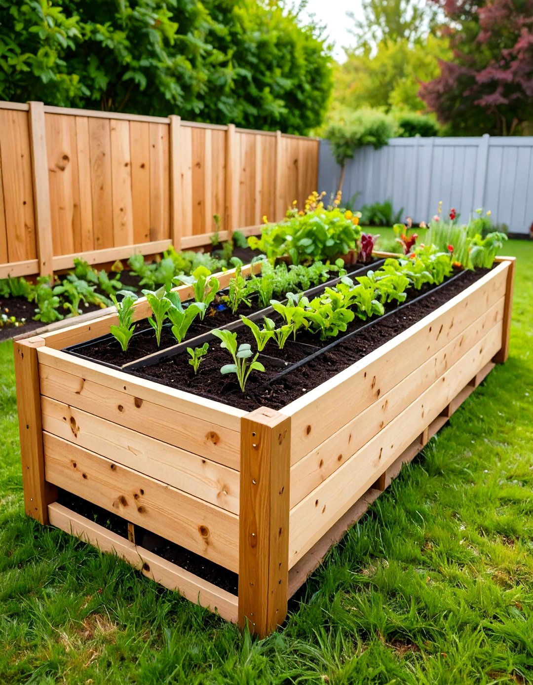 Raised Bed Pallet Planter - 24 Pallet Garden Ideas