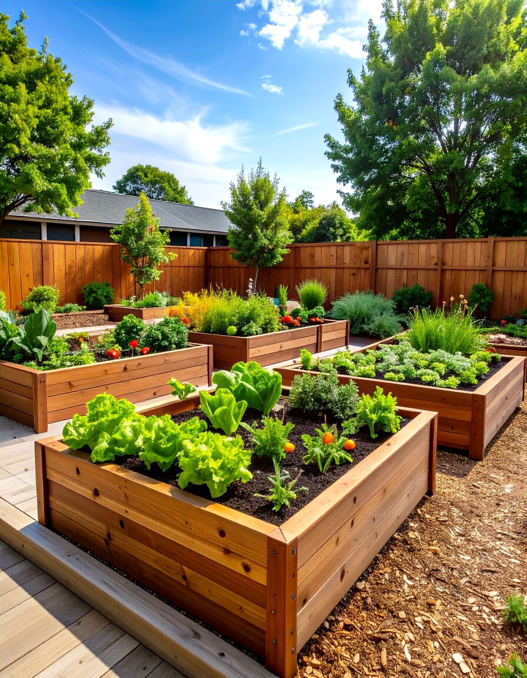 Raised Bed Vegetable Garden - 24 School Garden Ideas
