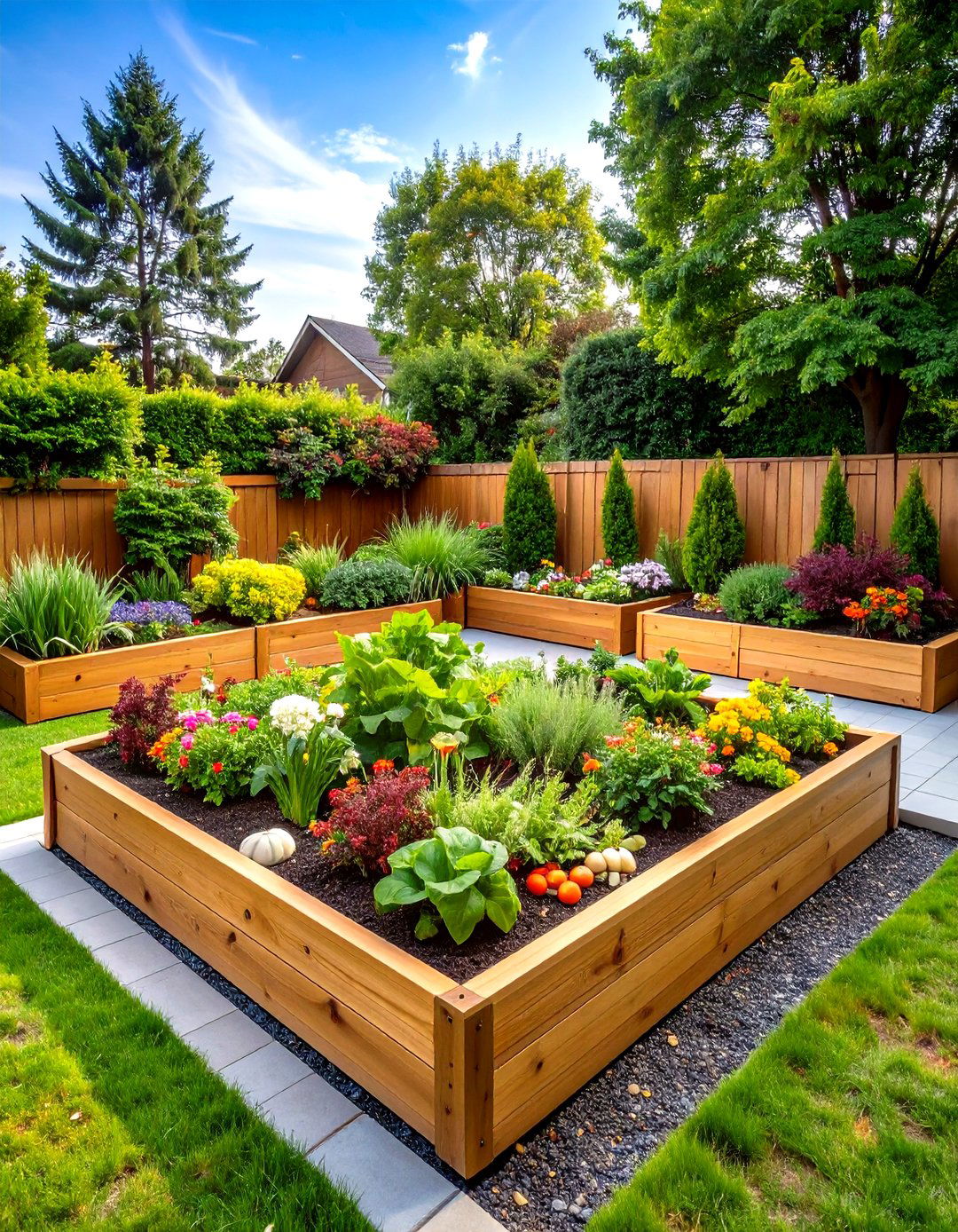 Raised Garden Bed Centerpieces - 24 Garden Centerpiece Ideas
