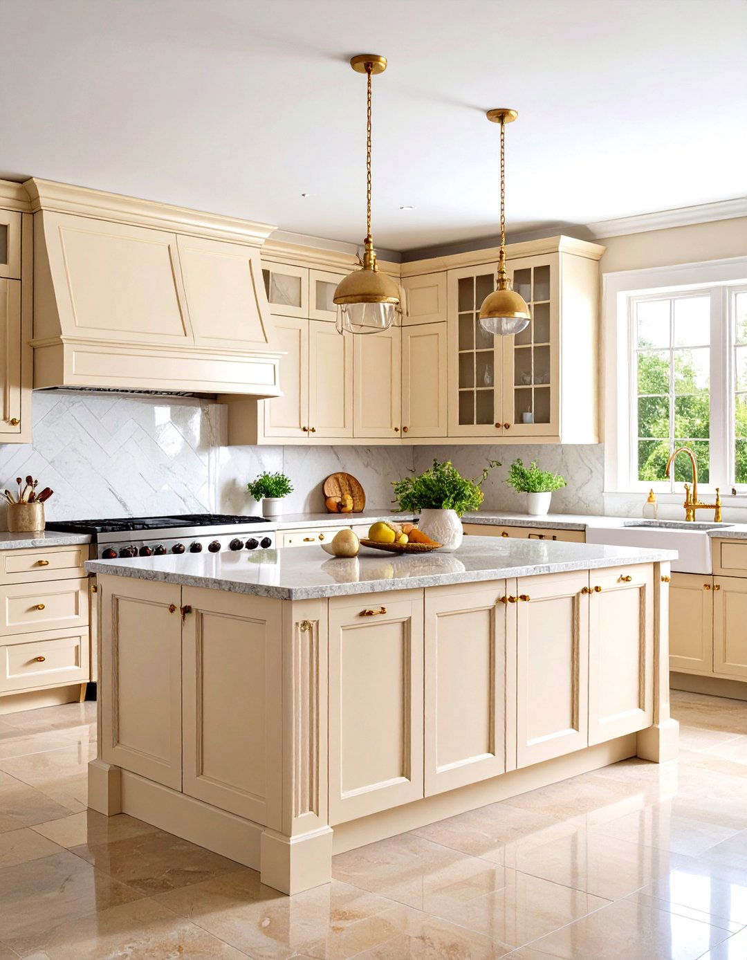 Raised Panel Cabinet Kitchen - 24 Traditional Kitchen Ideas
