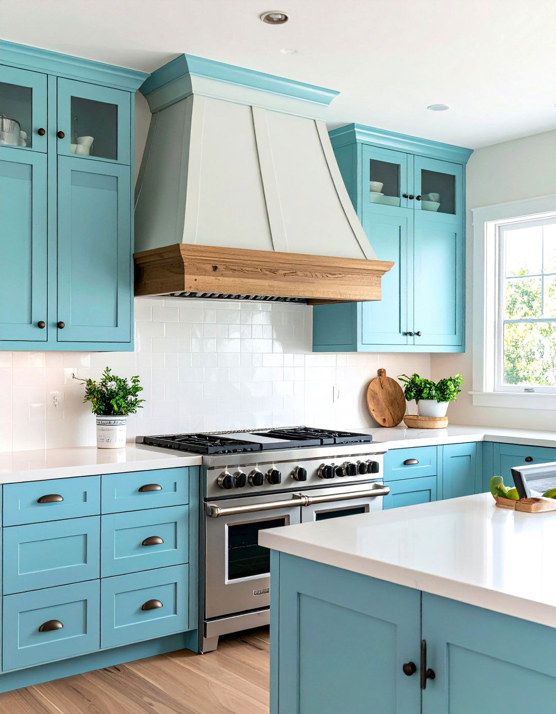 Range Hood Design Features - 24 coastal kitchen ideas