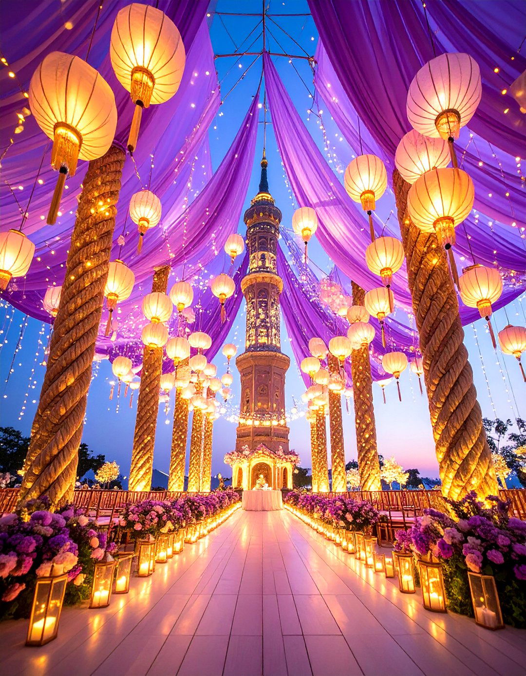 Rapunzel Tower Romance - 24 Fairytale Wedding Ideas