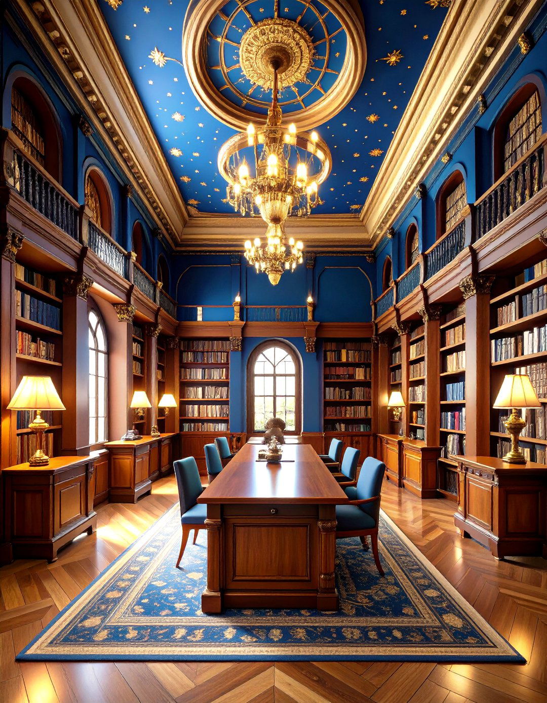 Ravenclaw Tower Study Room - 24 Harry Potter Decor Ideas