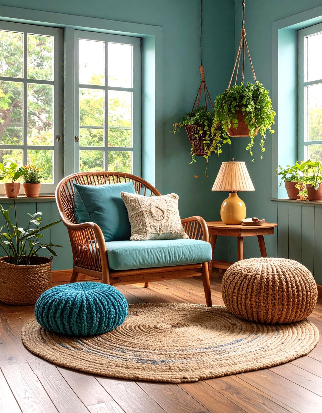 Reading Nook Corner Sanctuary - 24 Boho Farmhouse Decor Ideas