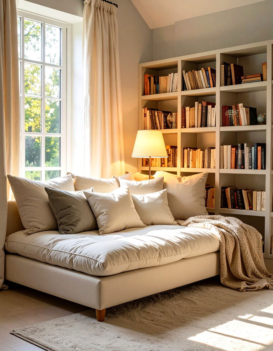 Reading Nook Daybed Retreats - 24 Daybed Ideas for Small Spaces