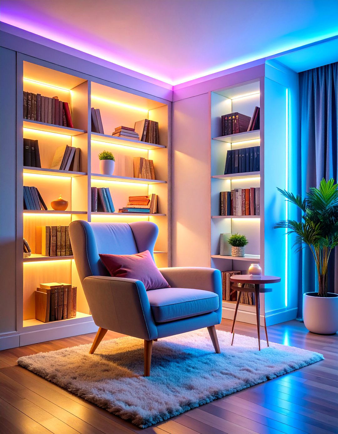 Reading Nook Enhancement - 24 Neon Bedroom Ideas