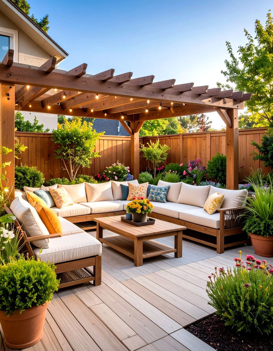 Reading Nook Patio with Comfortable Seating - 24 Small Patio Ideas
