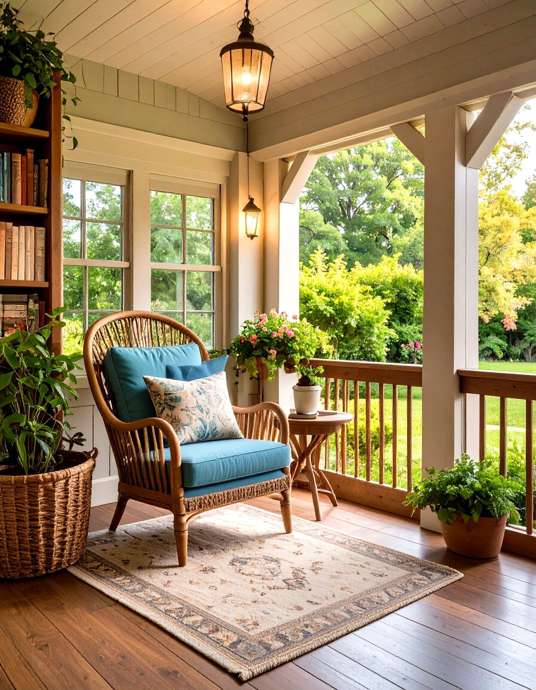 Reading Nook Side Porch - 24 Side Porch Ideas