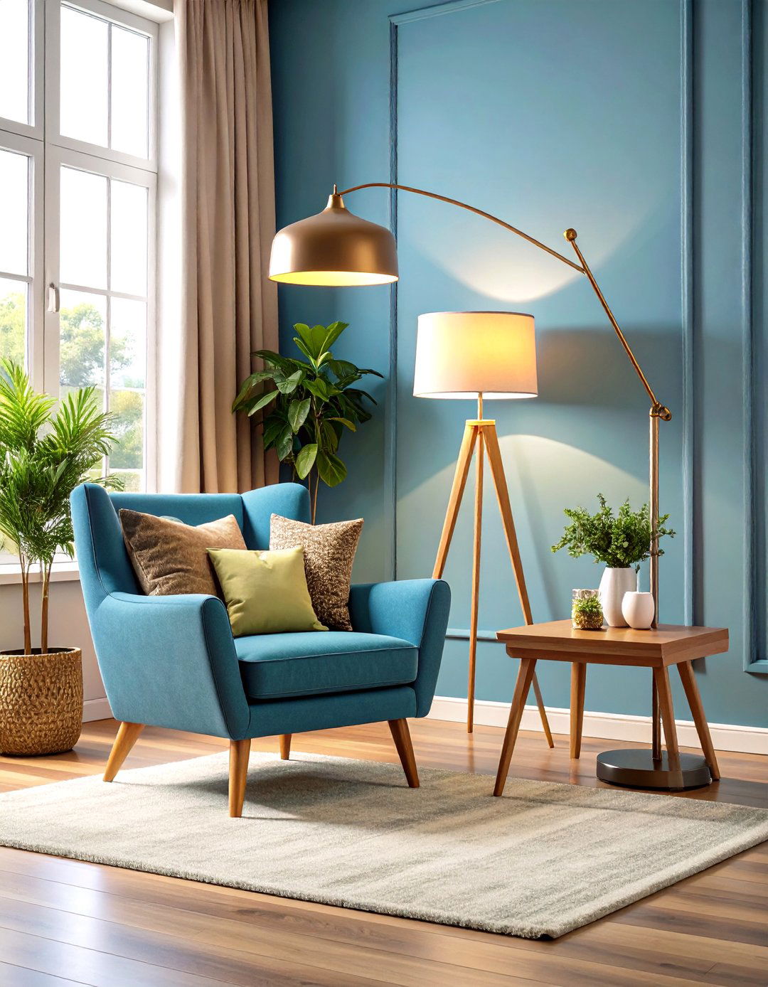 Reading Nook Task Lighting - 24 Living Room Lighting Ideas