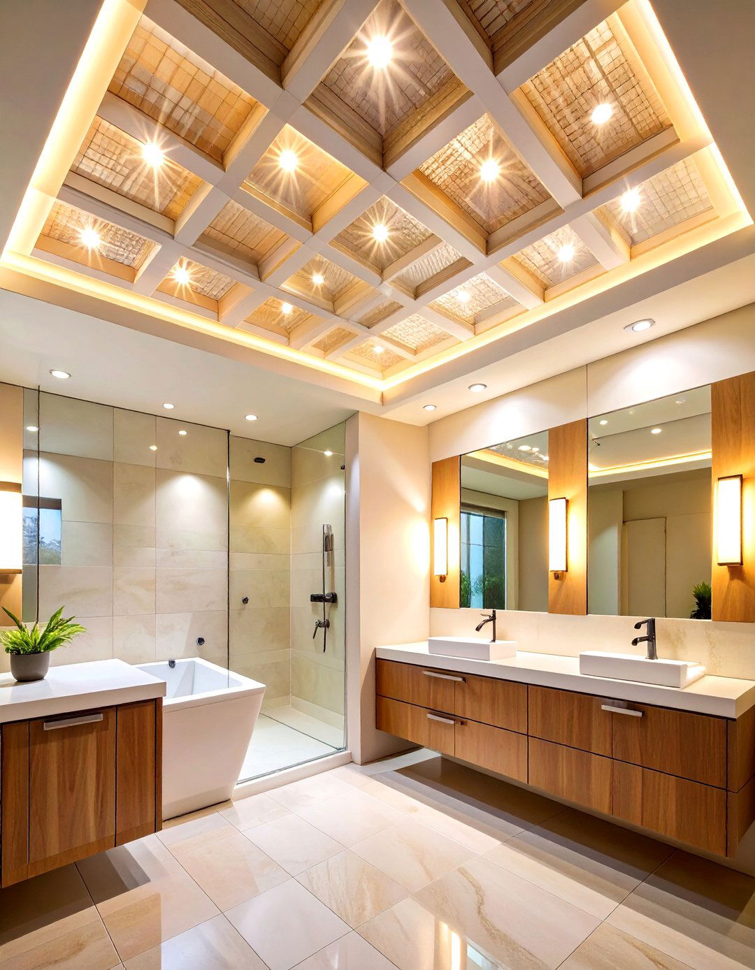 Recessed Ceiling Lighting Systems - 24 Bathroom Lighting Ideas