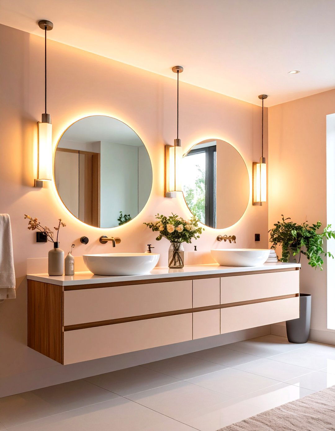 Recessed Ceiling Spotlight Clusters - 24 Bathroom Lighting Ideas Over Mirror