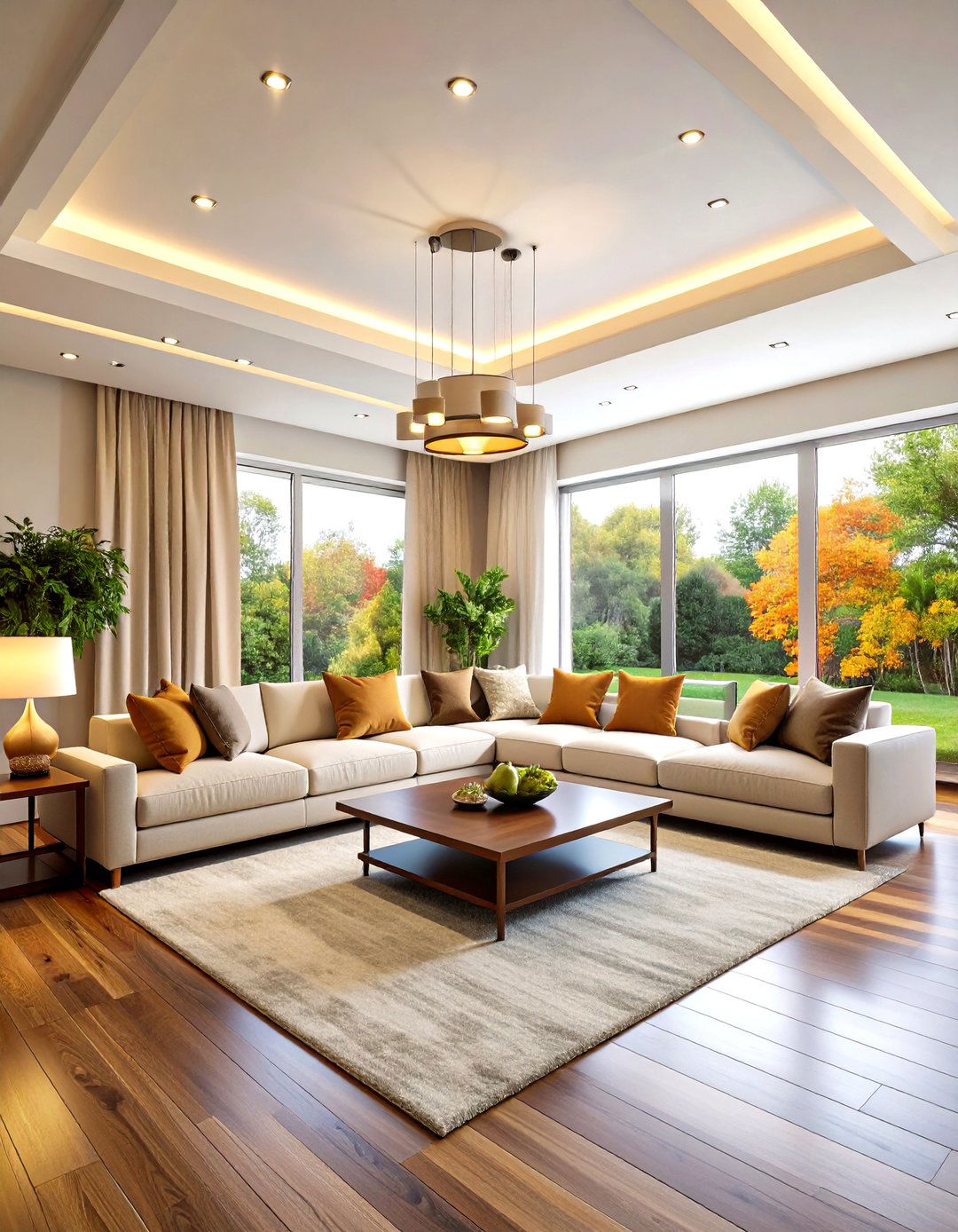 Recessed Downlight Spacing - 24 Living Room Lighting Ideas