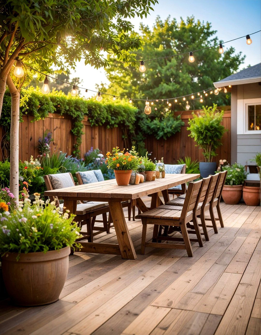 Reclaimed Material Rustic Character - 24 Backyard Deck Ideas on a Budget