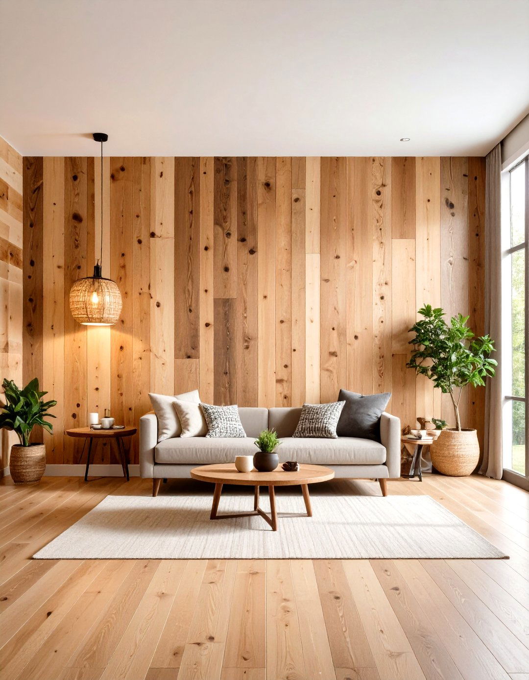 Reclaimed Wood Accent Walls - 24 Industrial Decor Ideas