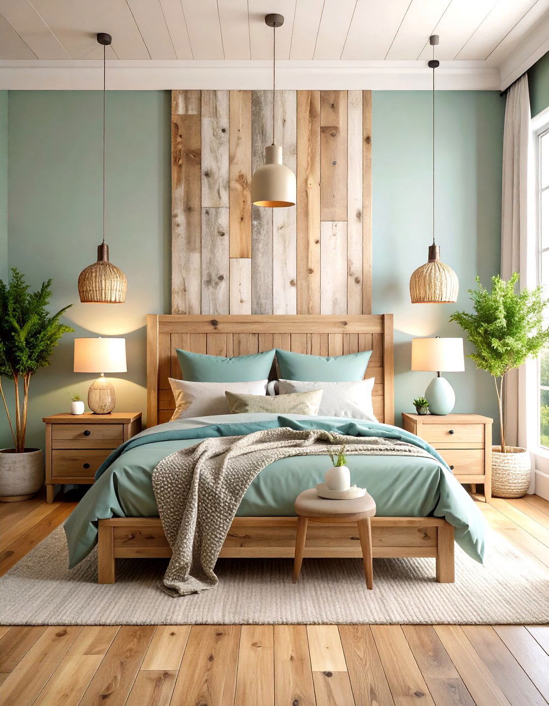 Reclaimed Wood Accent Walls - 24 Cabin Decor Ideas