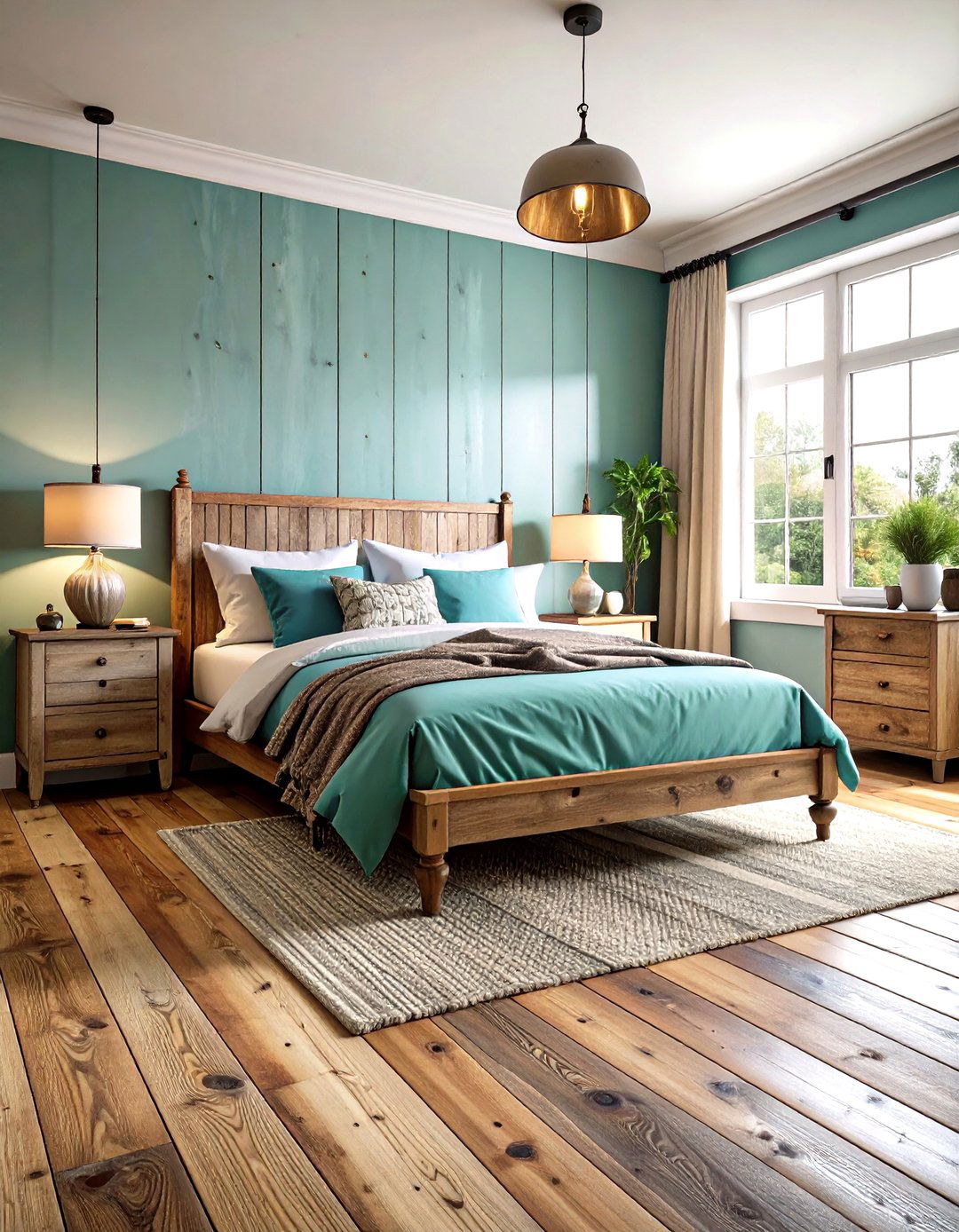 Reclaimed Wood Character Floors - 24 Bedroom Flooring Ideas