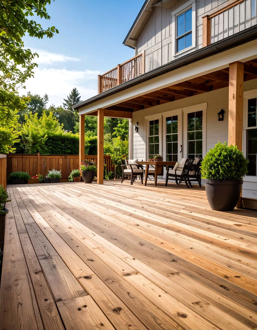 Reclaimed Wood Deck Restoration - 24 Deck Flooring Ideas