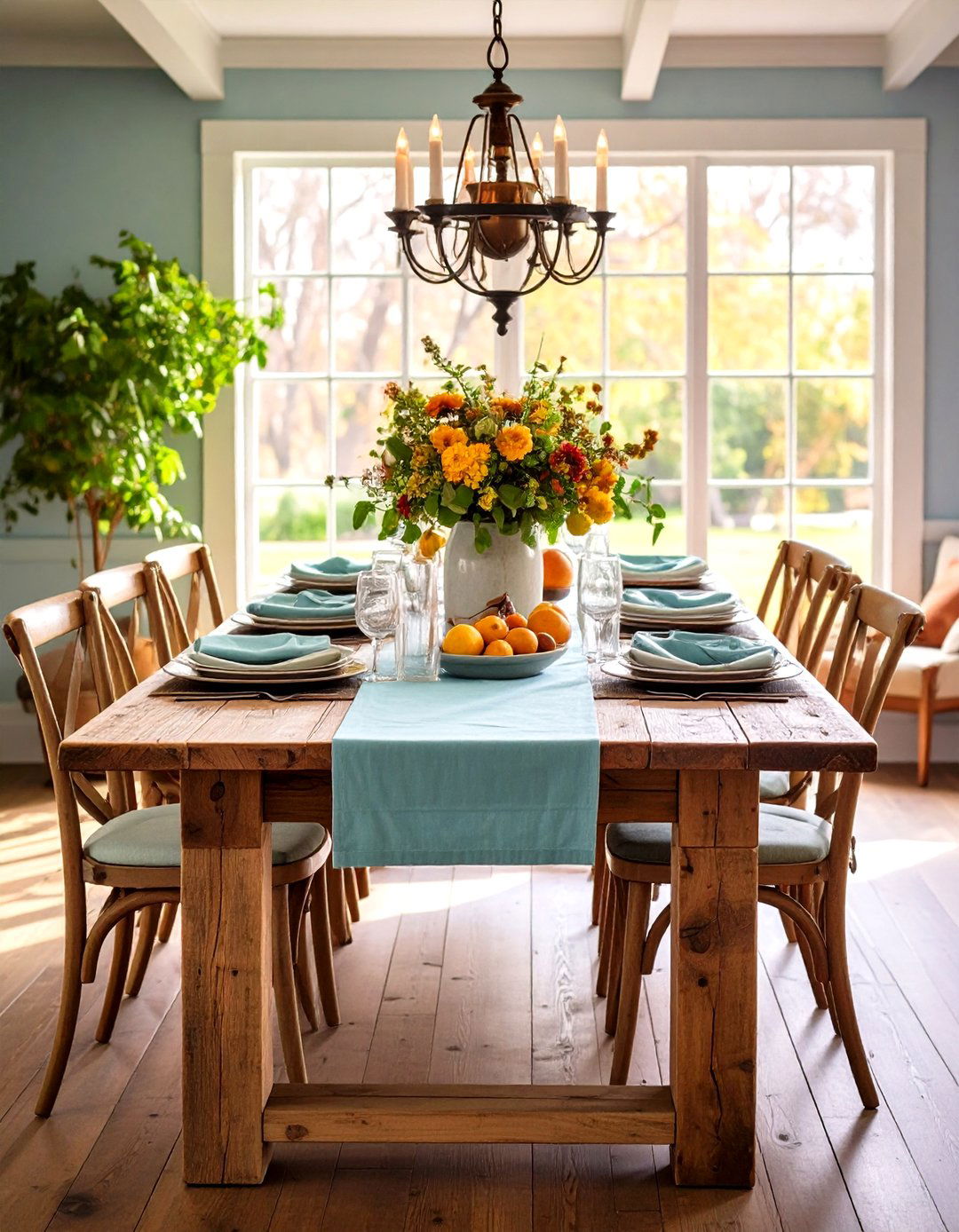 Reclaimed Wood Farmhouse Tables - 24 Table Design Ideas