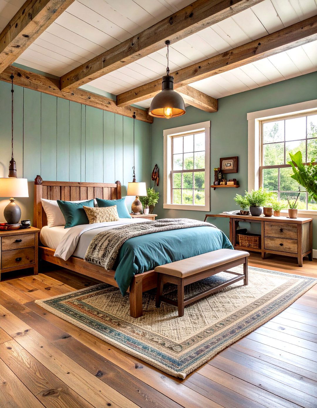 Reclaimed Wood Workshop Bedroom - 24 Man Cave Bedroom Ideas