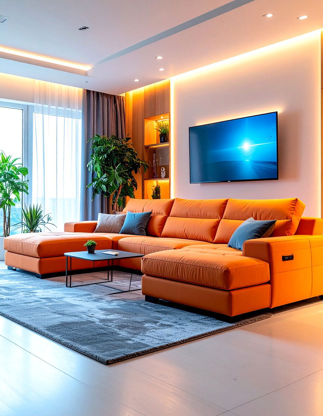 Reclining Sectional Comfort Zones - 24 Sectional Living Room Ideas