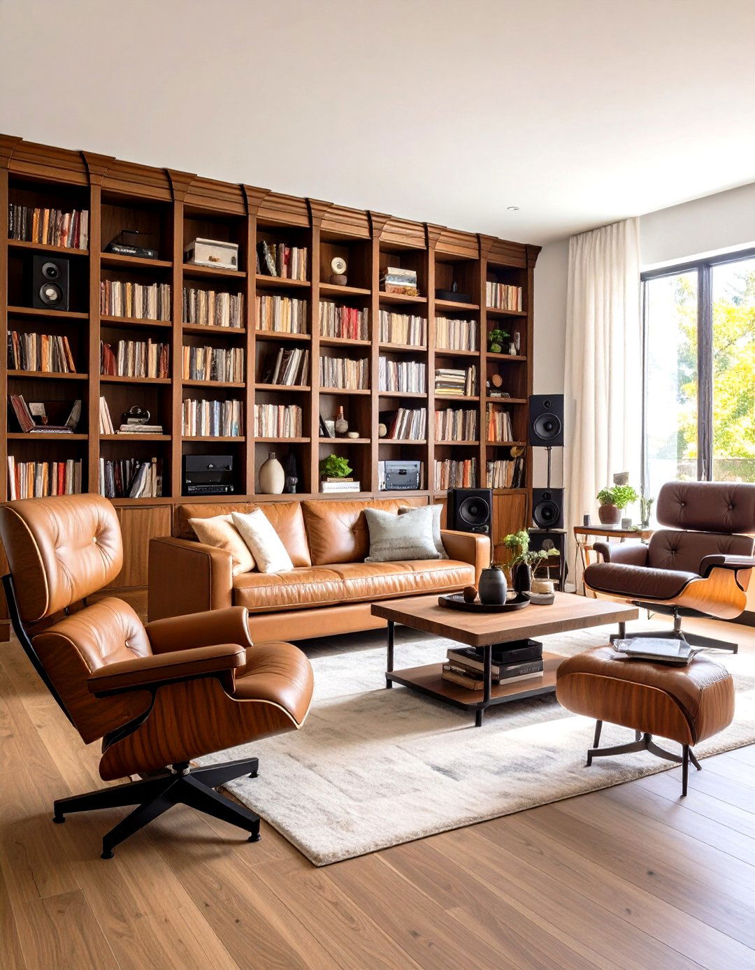 Record Room Entertainment Living Room - 24 Luxury Living Room Ideas