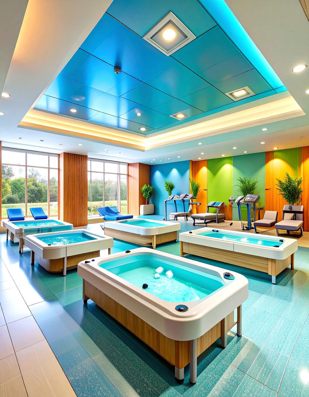 Recovery and Athletic Therapy Spa - 24 Spa Room Ideas
