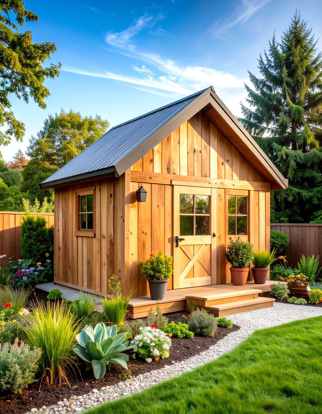 Recycled Material Eco Friendly Design - 24 wood shed ideas