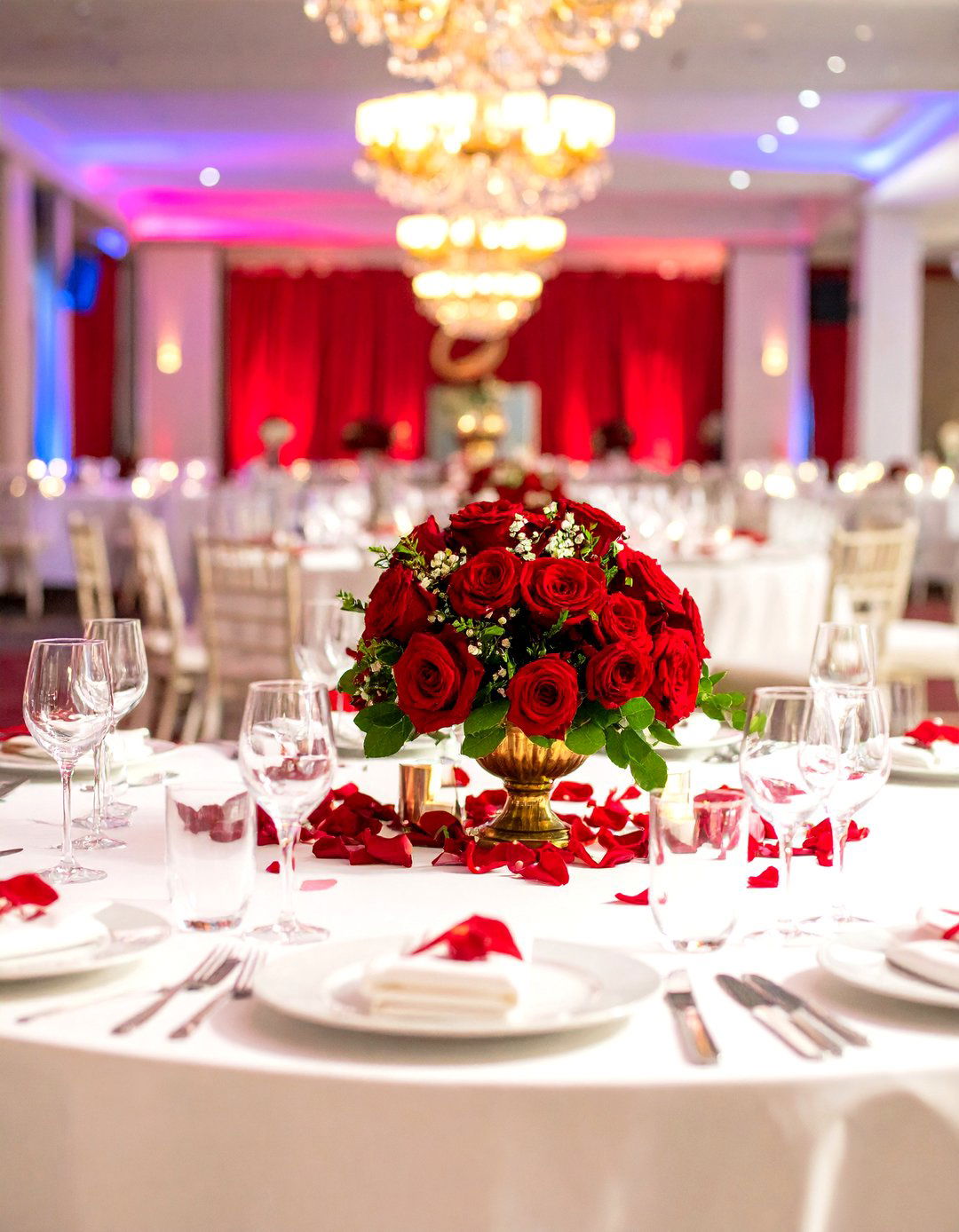 Red and Ivory Classic Elegance Wedding - 24 Red Wedding Theme Ideas