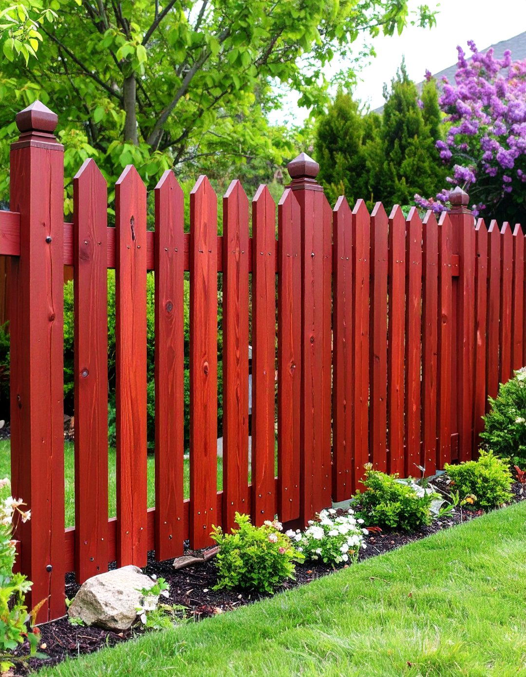 Redwood Natural Stain Fence - 24 Fence Paint Colours