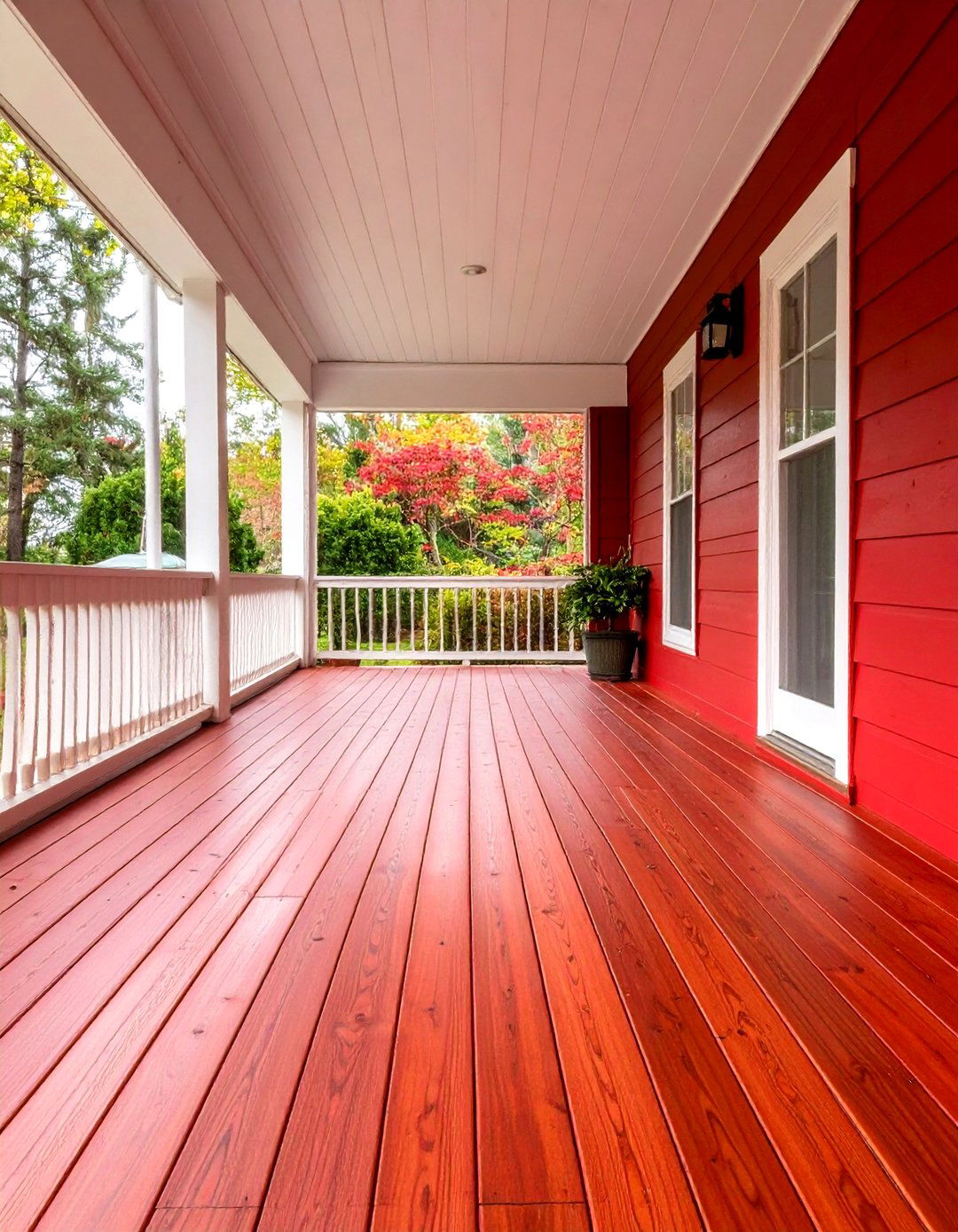 Redwood Porch Decking - 24 Porch Flooring Options